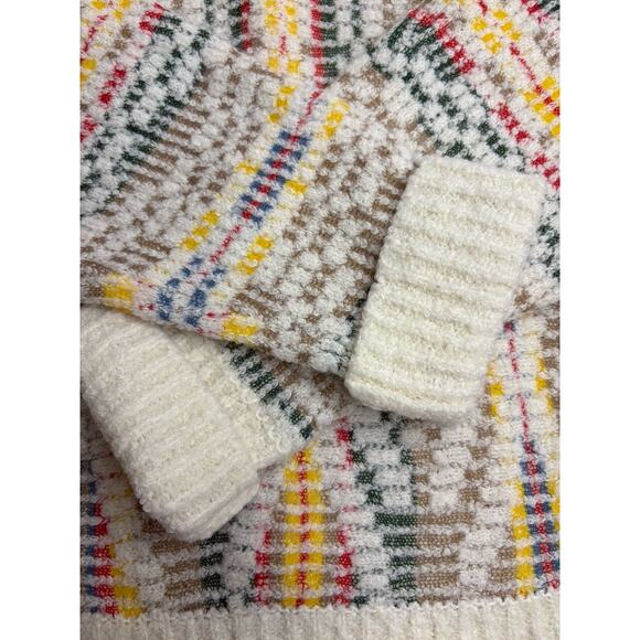 Anthropologie Sleeping On Snow Agnetha Chalet Jaquard Pullover Sweater Size Med - Picture 4 of 6